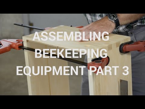 Assembling Beekeeping Equipment Part 3 - Mounting Boxes