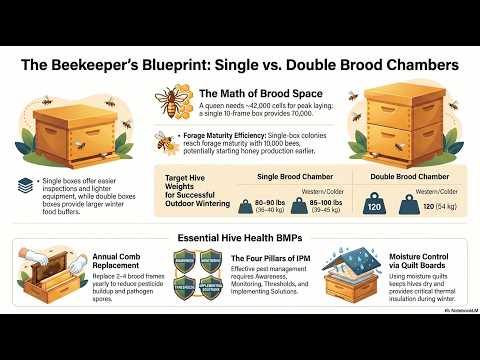 Single vs Double Brood Chambers