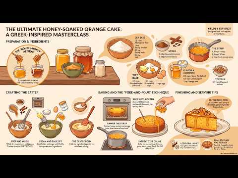 Honey Soaked Orange Cake Masterclass